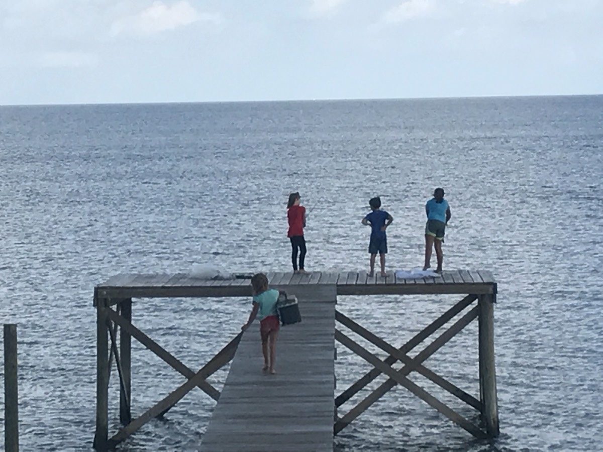 Matagorda Island marine pier